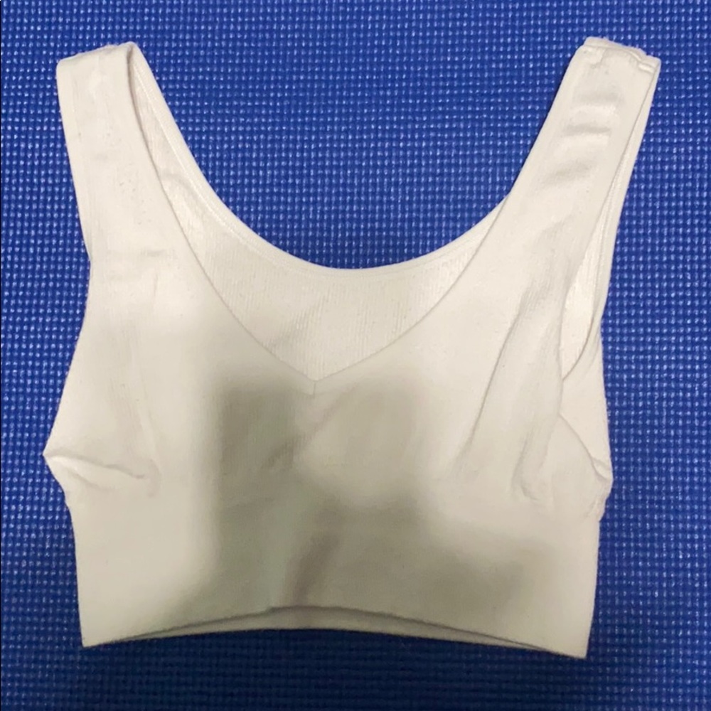 White Crope Tank
